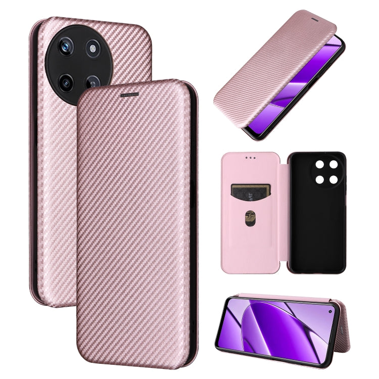 Carbon Fiber Texture Flip Leather Phone Case, For Realme 11 4G Global, For Realme GT5 5G, For Realme 11 5G / 11x, For Realme C53 4G / Narzo N53 4G, For Realme 11 5G, For Realme 11 Pro / 11 Pro+