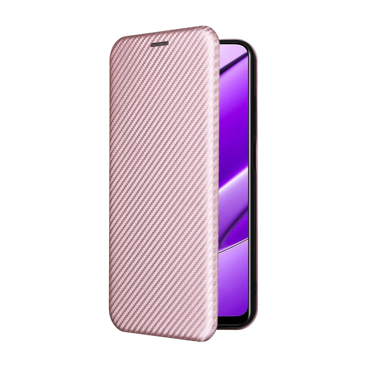 Carbon Fiber Texture Flip Leather Phone Case, For Realme 11 4G Global, For Realme GT5 5G, For Realme 11 5G / 11x, For Realme C53 4G / Narzo N53 4G, For Realme 11 5G, For Realme 11 Pro / 11 Pro+