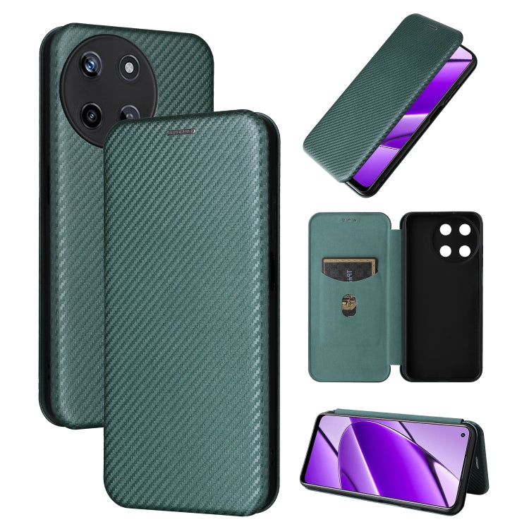 Carbon Fiber Texture Flip Leather Phone Case, For Realme 11 4G Global, For Realme GT5 5G, For Realme 11 5G / 11x, For Realme C53 4G / Narzo N53 4G, For Realme 11 5G, For Realme 11 Pro / 11 Pro+