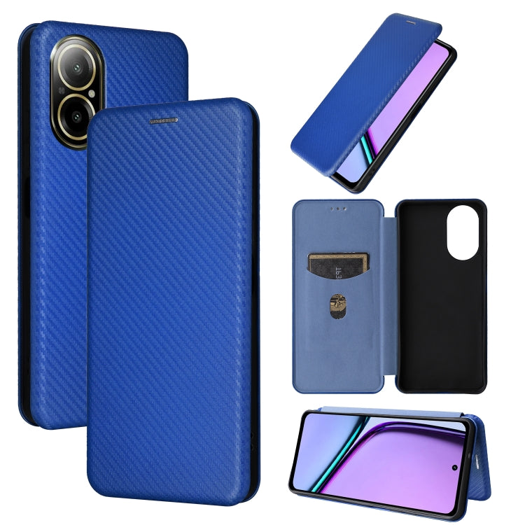 Carbon Fiber Texture Flip Leather Phone Case, For Realme Note 80 4G, For Realme 16 5G, For Realme 16 Pro+ 5G, For Realme 15x 5G India / C85 5G, For Realme C85 Pro 4G, For Realme 15T 5G, For Realme 15 5G / Realme 15 Pro 5G, For Realme GT 7 Global       ...