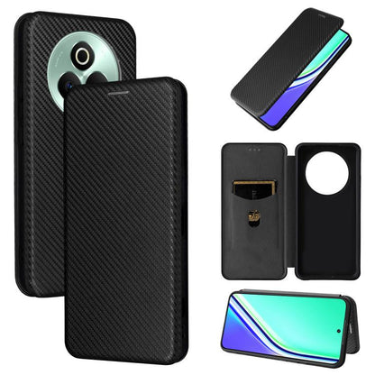 Carbon Fiber Texture Flip Leather Phone Case, For Realme Note 80 4G, For Realme 16 5G, For Realme 16 Pro+ 5G, For Realme 15x 5G India / C85 5G, For Realme C85 Pro 4G, For Realme 15T 5G, For Realme 15 5G / Realme 15 Pro 5G, For Realme GT 7 Global       ...