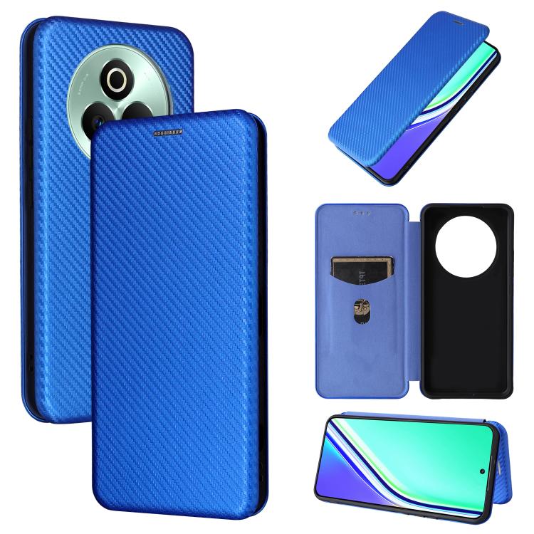 Carbon Fiber Texture Flip Leather Phone Case, For Realme Note 80 4G, For Realme 16 5G, For Realme 16 Pro+ 5G, For Realme 15x 5G India / C85 5G, For Realme C85 Pro 4G, For Realme 15T 5G, For Realme 15 5G / Realme 15 Pro 5G, For Realme GT 7 Global       ...