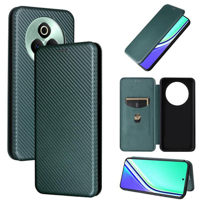 Carbon Fiber Texture Flip Leather Phone Case, For Realme Note 80 4G, For Realme 16 5G, For Realme 16 Pro+ 5G, For Realme 15x 5G India / C85 5G, For Realme C85 Pro 4G, For Realme 15T 5G, For Realme 15 5G / Realme 15 Pro 5G, For Realme GT 7 Global       ...