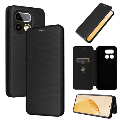 Carbon Fiber Texture Flip Leather Phone Case, For Realme Note 80 4G, For Realme 16 5G, For Realme 16 Pro+ 5G, For Realme 15x 5G India / C85 5G, For Realme C85 Pro 4G, For Realme 15T 5G, For Realme 15 5G / Realme 15 Pro 5G, For Realme GT 7 Global       ...