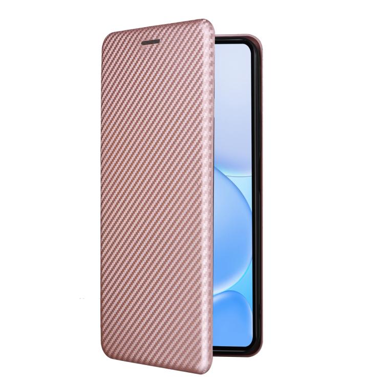 Carbon Fiber Texture Flip Leather Phone Case, For Realme Note 80 4G, For Realme 16 5G, For Realme 16 Pro+ 5G, For Realme 15x 5G India / C85 5G, For Realme C85 Pro 4G, For Realme 15T 5G, For Realme 15 5G / Realme 15 Pro 5G, For Realme GT 7 Global       ...