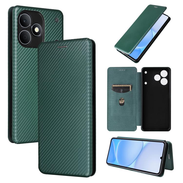 Carbon Fiber Texture Flip Leather Phone Case, For Realme Note 80 4G, For Realme 16 5G, For Realme 16 Pro+ 5G, For Realme 15x 5G India / C85 5G, For Realme C85 Pro 4G, For Realme 15T 5G, For Realme 15 5G / Realme 15 Pro 5G, For Realme GT 7 Global       ...