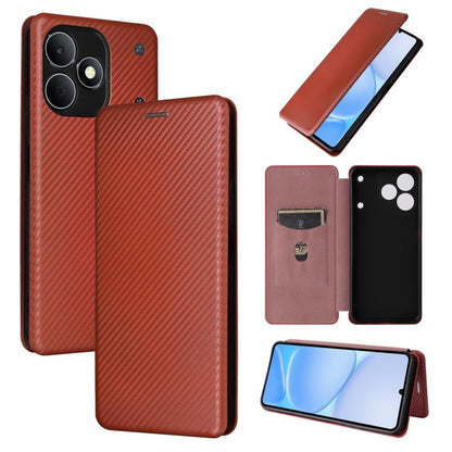 Carbon Fiber Texture Flip Leather Phone Case, For Realme Note 80 4G, For Realme 16 5G, For Realme 16 Pro+ 5G, For Realme 15x 5G India / C85 5G, For Realme C85 Pro 4G, For Realme 15T 5G, For Realme 15 5G / Realme 15 Pro 5G, For Realme GT 7 Global       ...