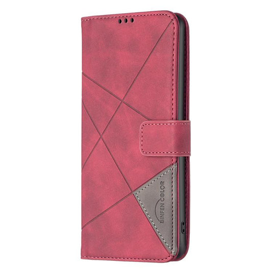 Magnetic Buckle Rhombus Texture Leather Phone Case, For iPhone 17 Pro Max, For iPhone 17 Pro, For iPhone 17, For iPhone 17 Air, For iPhone 16 Pro Max, For iPhone 16 Pro, For iPhone 16 Plus, For iPhone 16, For iPhone 15 Pro Max, For iPhone 15 Pro�������...
