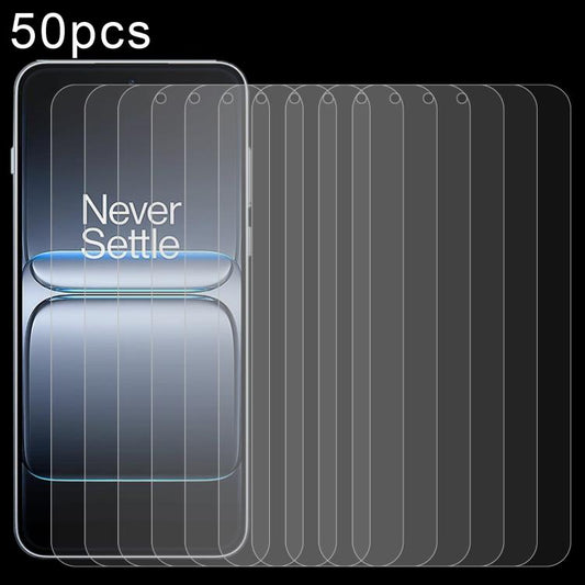 50pcs 0.26mm 9H 2.5D Tempered Glass Film