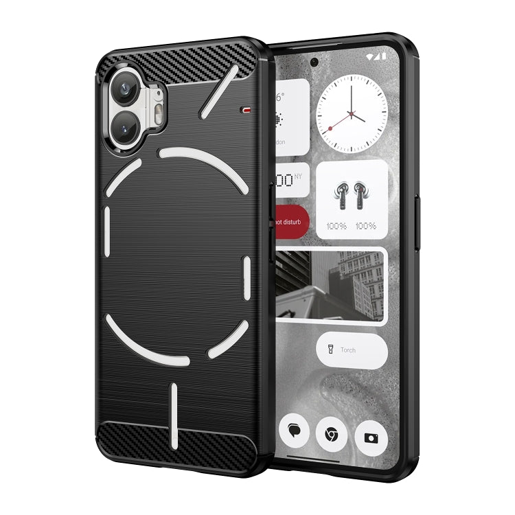 Carbon Fiber Brushed Texture TPU Phone Case, For Nothing Phone 4a Pro, For Nothing Phone 4a, For Nothing Phone 3a Lite, For Nothing Phone 3, For Nothing CMF Phone 2 Pro, For Nothing Phone 3a, For Nothing Phone 3a Pro, For Nothing CMF Phone 1           ...