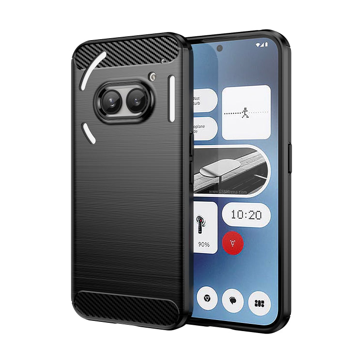 Carbon Fiber Brushed Texture TPU Phone Case, For Nothing Phone 4a Pro, For Nothing Phone 4a, For Nothing Phone 3a Lite, For Nothing Phone 3, For Nothing CMF Phone 2 Pro, For Nothing Phone 3a, For Nothing Phone 3a Pro, For Nothing CMF Phone 1           ...
