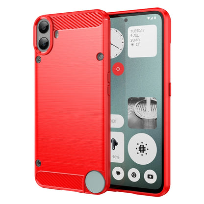 Carbon Fiber Brushed Texture TPU Phone Case, For Nothing Phone 4a Pro, For Nothing Phone 4a, For Nothing Phone 3a Lite, For Nothing Phone 3, For Nothing CMF Phone 2 Pro, For Nothing Phone 3a, For Nothing Phone 3a Pro, For Nothing CMF Phone 1           ...