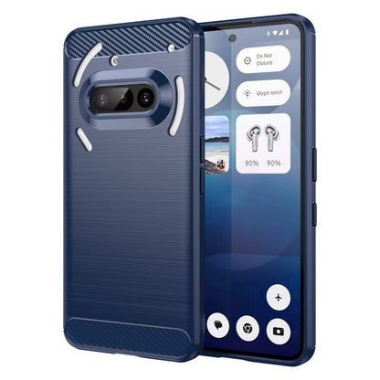 Carbon Fiber Brushed Texture TPU Phone Case, For Nothing Phone 4b, For Nothing Phone 4a Pro, For Nothing Phone 4a, For Nothing Phone 3a Lite, For Nothing Phone 3, For Nothing CMF Phone 2 Pro, For Nothing Phone 3a, For Nothing Phone 3a Pro              ...