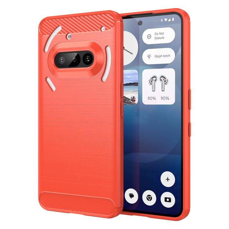 Carbon Fiber Brushed Texture TPU Phone Case, For Nothing Phone 4b, For Nothing Phone 4a Pro, For Nothing Phone 4a, For Nothing Phone 3a Lite, For Nothing Phone 3, For Nothing CMF Phone 2 Pro, For Nothing Phone 3a, For Nothing Phone 3a Pro              ...