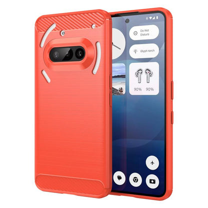 Carbon Fiber Brushed Texture TPU Phone Case, For Nothing Phone 4b, For Nothing Phone 4a Pro, For Nothing Phone 4a, For Nothing Phone 3a Lite, For Nothing Phone 3, For Nothing CMF Phone 2 Pro, For Nothing Phone 3a, For Nothing Phone 3a Pro              ...