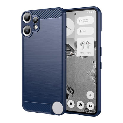Carbon Fiber Brushed Texture TPU Phone Case, For Nothing Phone 4a Pro, For Nothing Phone 4a, For Nothing Phone 3a Lite, For Nothing Phone 3, For Nothing CMF Phone 2 Pro, For Nothing Phone 3a, For Nothing Phone 3a Pro, For Nothing CMF Phone 1           ...