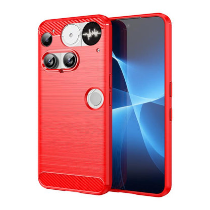 Carbon Fiber Brushed Texture TPU Phone Case, For Nothing Phone 4a Pro, For Nothing Phone 4a, For Nothing Phone 3a Lite, For Nothing Phone 3, For Nothing CMF Phone 2 Pro, For Nothing Phone 3a, For Nothing Phone 3a Pro, For Nothing CMF Phone 1           ...
