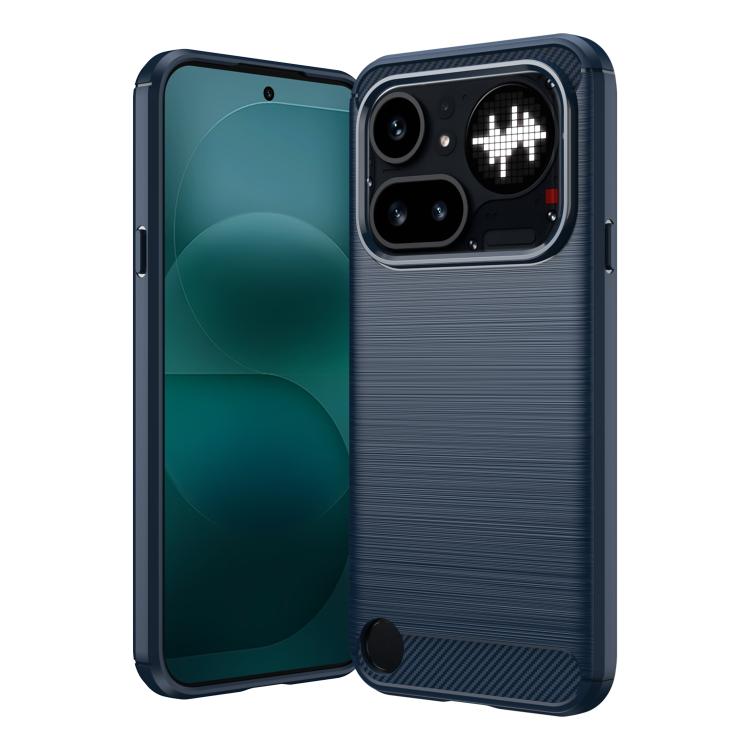 Carbon Fiber Brushed Texture TPU Phone Case, For Nothing Phone 4a Pro, For Nothing Phone 4a, For Nothing Phone 3a Lite, For Nothing Phone 3, For Nothing CMF Phone 2 Pro, For Nothing Phone 3a, For Nothing Phone 3a Pro, For Nothing CMF Phone 1           ...