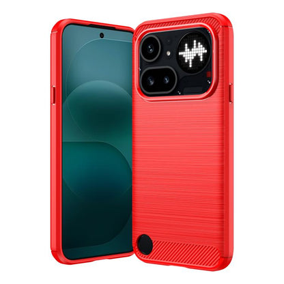Carbon Fiber Brushed Texture TPU Phone Case, For Nothing Phone 4a Pro, For Nothing Phone 4a, For Nothing Phone 3a Lite, For Nothing Phone 3, For Nothing CMF Phone 2 Pro, For Nothing Phone 3a, For Nothing Phone 3a Pro, For Nothing CMF Phone 1           ...