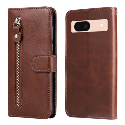 Fashion Calf Texture Zipper Leather Phone Case, For Google Pixel 11 Pro XL, For Google Pixel 11 / Pixel 11 Pro, For Google Pixel 10a, For Google Pixel 9a, For Google Pixel 9 Pro, For Google Pixel 9, For Google Pixel 8a, For Google Pixel 8 Pro          ...
