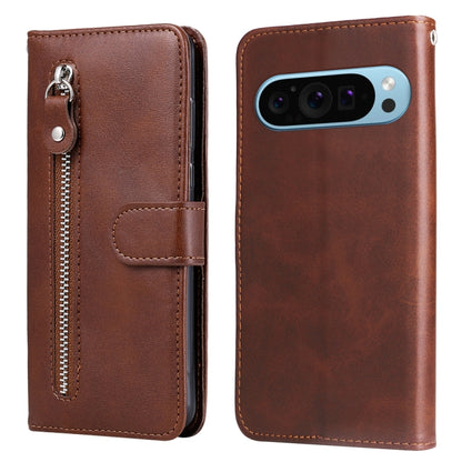 Fashion Calf Texture Zipper Leather Phone Case, For Google Pixel 11 Pro XL, For Google Pixel 11 / Pixel 11 Pro, For Google Pixel 10a, For Google Pixel 9a, For Google Pixel 9 Pro, For Google Pixel 9, For Google Pixel 8a, For Google Pixel 8 Pro          ...