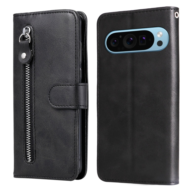 Fashion Calf Texture Zipper Leather Phone Case, For Google Pixel 11 Pro XL, For Google Pixel 11 / Pixel 11 Pro, For Google Pixel 10a, For Google Pixel 9a, For Google Pixel 9 Pro, For Google Pixel 9, For Google Pixel 8a, For Google Pixel 8 Pro          ...