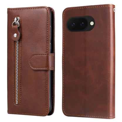Fashion Calf Texture Zipper Leather Phone Case, For Google Pixel 11 Pro XL, For Google Pixel 11 / Pixel 11 Pro, For Google Pixel 10a, For Google Pixel 9a, For Google Pixel 9 Pro, For Google Pixel 9, For Google Pixel 8a, For Google Pixel 8 Pro          ...