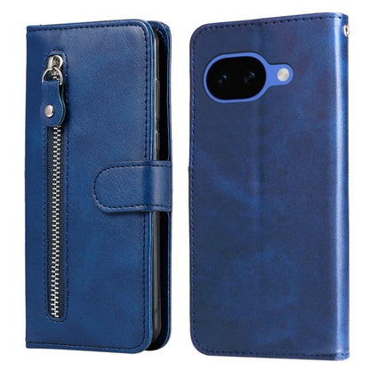 Fashion Calf Texture Zipper Leather Phone Case, For Google Pixel 11 Pro XL, For Google Pixel 11 / Pixel 11 Pro, For Google Pixel 10a, For Google Pixel 9a, For Google Pixel 9 Pro, For Google Pixel 9, For Google Pixel 8a, For Google Pixel 8 Pro          ...