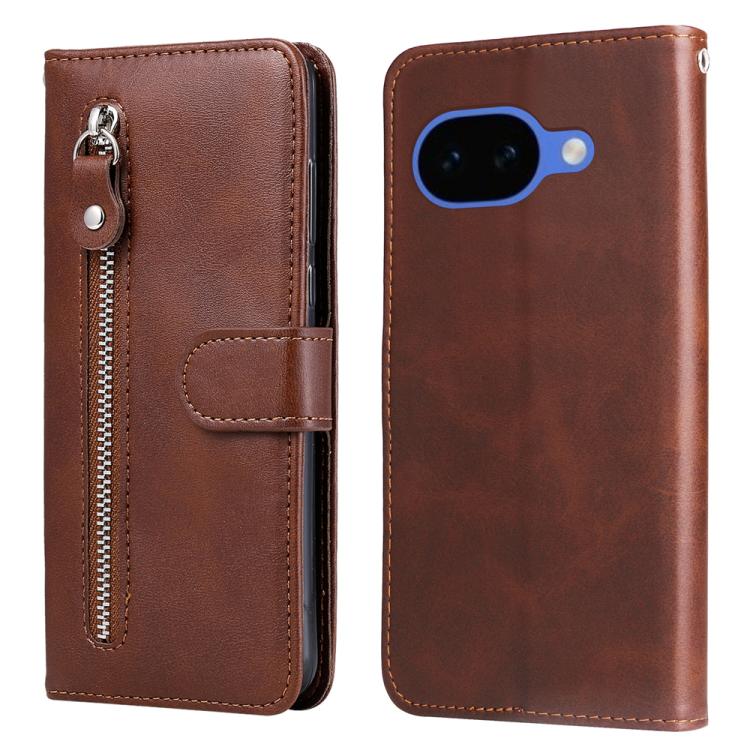 Fashion Calf Texture Zipper Leather Phone Case, For Google Pixel 11 Pro XL, For Google Pixel 11 / Pixel 11 Pro, For Google Pixel 10a, For Google Pixel 9a, For Google Pixel 9 Pro, For Google Pixel 9, For Google Pixel 8a, For Google Pixel 8 Pro          ...
