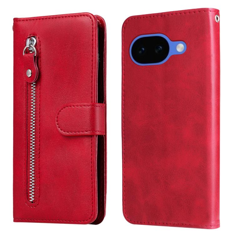 Fashion Calf Texture Zipper Leather Phone Case, For Google Pixel 11 Pro XL, For Google Pixel 11 / Pixel 11 Pro, For Google Pixel 10a, For Google Pixel 9a, For Google Pixel 9 Pro, For Google Pixel 9, For Google Pixel 8a, For Google Pixel 8 Pro          ...