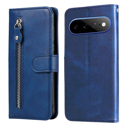 Fashion Calf Texture Zipper Leather Phone Case, For Google Pixel 11 Pro XL, For Google Pixel 11 / Pixel 11 Pro, For Google Pixel 10a, For Google Pixel 9a, For Google Pixel 9 Pro, For Google Pixel 9, For Google Pixel 8a, For Google Pixel 8 Pro          ...
