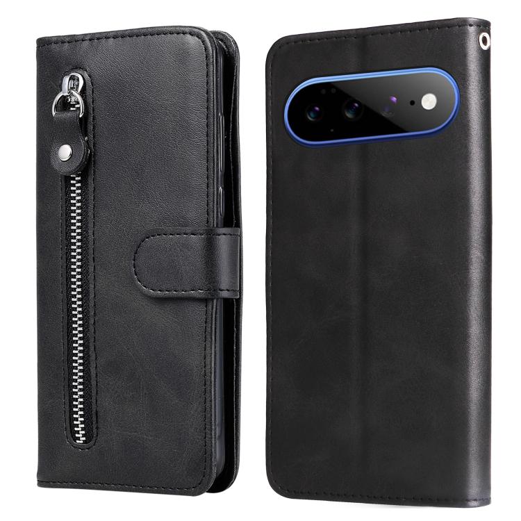Fashion Calf Texture Zipper Leather Phone Case, For Google Pixel 11 Pro XL, For Google Pixel 11 / Pixel 11 Pro, For Google Pixel 10a, For Google Pixel 9a, For Google Pixel 9 Pro, For Google Pixel 9, For Google Pixel 8a, For Google Pixel 8 Pro          ...