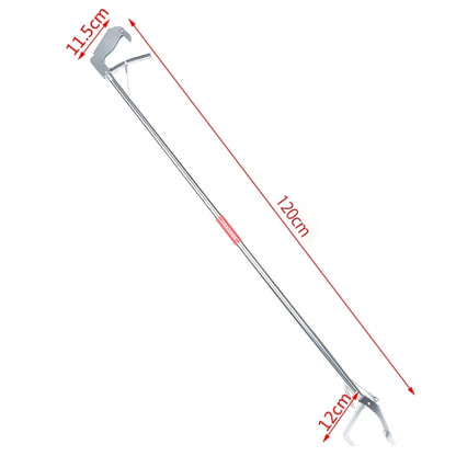Foldable Multipurpose Stainless Steel Eel Loach Clamp Grab Tool, 1.2m, 1.5m, 2m
