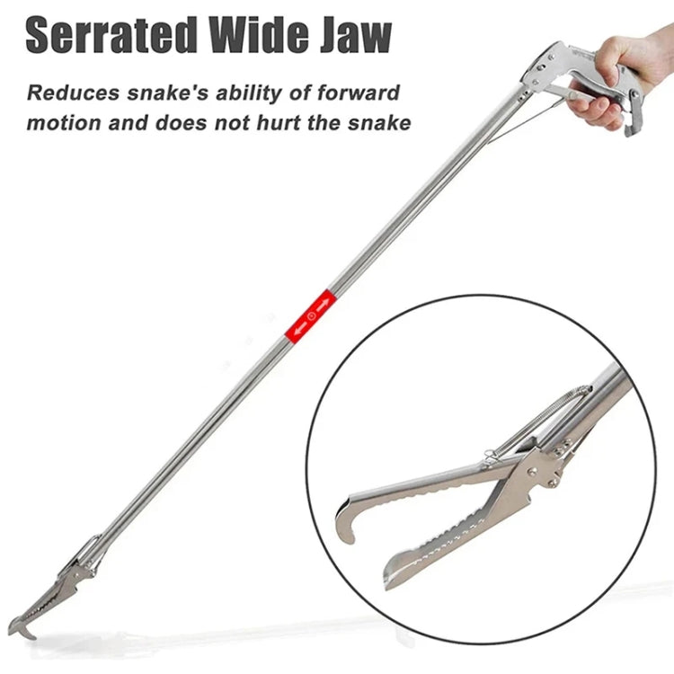Foldable Multipurpose Stainless Steel Eel Loach Clamp Grab Tool, 1.2m, 1.5m, 2m