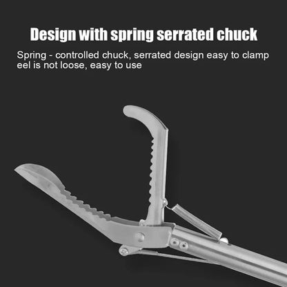 Foldable Multipurpose Stainless Steel Eel Loach Clamp Grab Tool, 1.2m, 1.5m, 2m