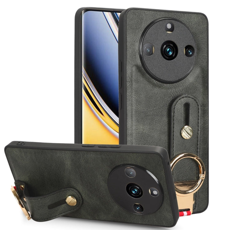 Wristband Leather Back Phone Case, For Realme C75, For Realme 13 Pro 5G, For Realme C63 4G / C61 4G, For Realme Narzo N63 4G, For Realme 11 4G Global, For Realme 11 5G Global, For Realme C53 4G / Narzo N53, For Realme 11 Pro / 11 Pro+
