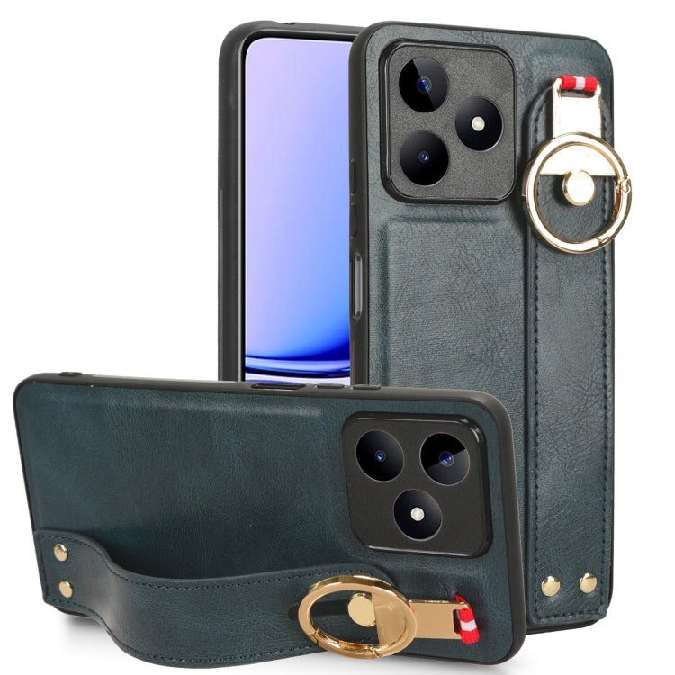 Wristband Leather Back Phone Case, For Realme C75, For Realme 13 Pro 5G, For Realme C63 4G / C61 4G, For Realme Narzo N63 4G, For Realme 11 4G Global, For Realme 11 5G Global, For Realme C53 4G / Narzo N53, For Realme 11 Pro / 11 Pro+