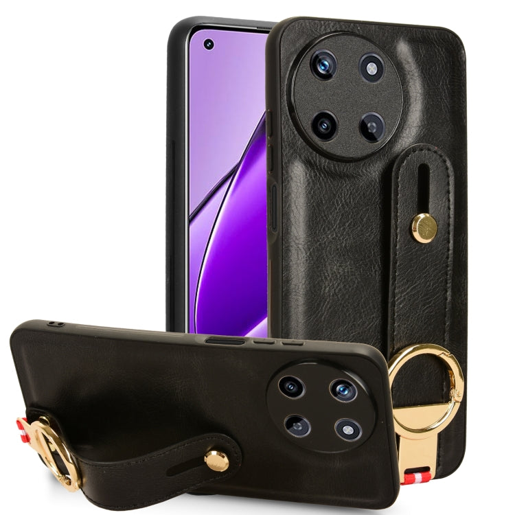 Wristband Leather Back Phone Case, For Realme C75, For Realme 13 Pro 5G, For Realme C63 4G / C61 4G, For Realme Narzo N63 4G, For Realme 11 4G Global, For Realme 11 5G Global, For Realme C53 4G / Narzo N53, For Realme 11 Pro / 11 Pro+