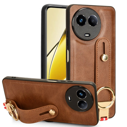 Wristband Leather Back Phone Case, For Realme C75, For Realme 13 Pro 5G, For Realme C63 4G / C61 4G, For Realme Narzo N63 4G, For Realme 11 4G Global, For Realme 11 5G Global, For Realme C53 4G / Narzo N53, For Realme 11 Pro / 11 Pro+