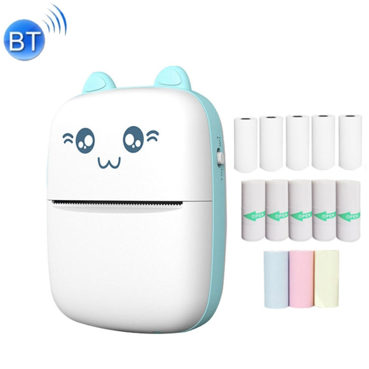 C9 Mini Imprimante Thermique sans Fil Bluetooth, avec 1 Rouleau de Papier, avec 5 Papiers, avec 10 Papiers, avec 5 Papiers Autocollants, avec 5 Papiers & 5 Papiers Autocollants, avec 5 Papiers & 5 Autocollants & 3 Papiers Couleur