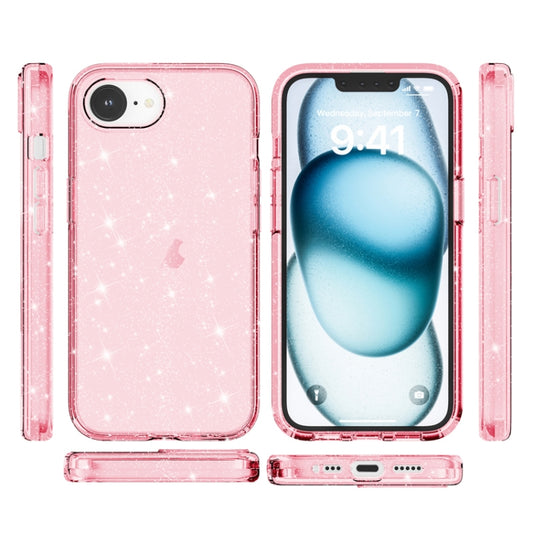 Shockproof Terminator Glitter Powder Phone Case, For iPhone 17e / 16e, For iPhone 16 Pro Max, For iPhone 16 Pro, For iPhone 16 Plus, For iPhone 16, For iPhone 15 Pro Max, For iPhone 15 Pro, For iPhone 15 Plus, For iPhone 15