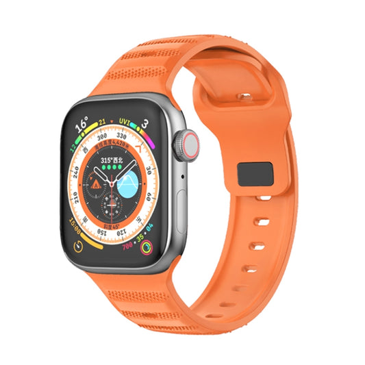 Dot Texture Fluororubber Watch Band, For Apple Watch 5 44mm, For Apple Watch 5 40mm, For Apple Watch 4 44mm, For Apple Watch 4 40mm, For Apple Watch 3 38mm, For Apple Watch 3 42mm, For Apple Watch 2 42mm, For Apple Watch 2 38mm, For Apple Watch 42mm