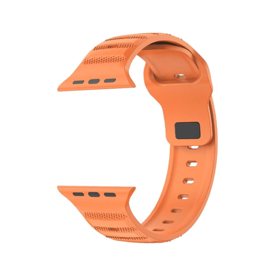 Dot Texture Fluororubber Watch Band, For Apple Watch Ultra 49mm, For Apple Watch SE 2023 44mm, For Apple Watch SE 2023 40mm, For Apple Watch 8 41mm, For Apple Watch Ultra 2 49mm, For Apple Watch 8 45mm, For Apple Watch SE 2022 40mm, For Apple Watch 9 4...