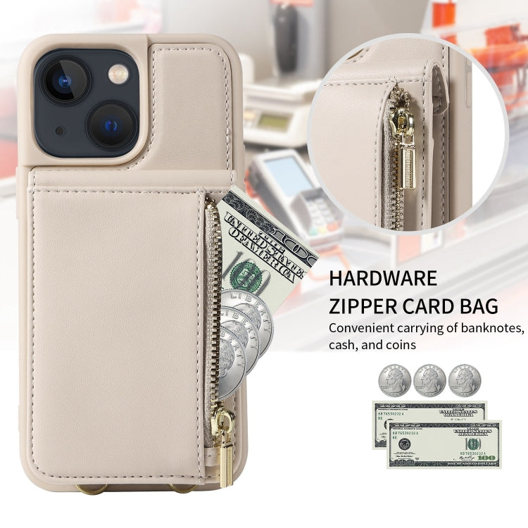 Crossbody Lanyard Zipper Wallet Leather Phone Case, For iPhone 13, For iPhone 12 / 12 Pro, For iPhone 12 Pro Max, For iPhone 11 Pro Max, For iPhone 11, For iPhone 11 Pro, For iPhone X / XS, For iPhone XR, For iPhone XS Max, For iPhone 7 Plus / 8 Plus