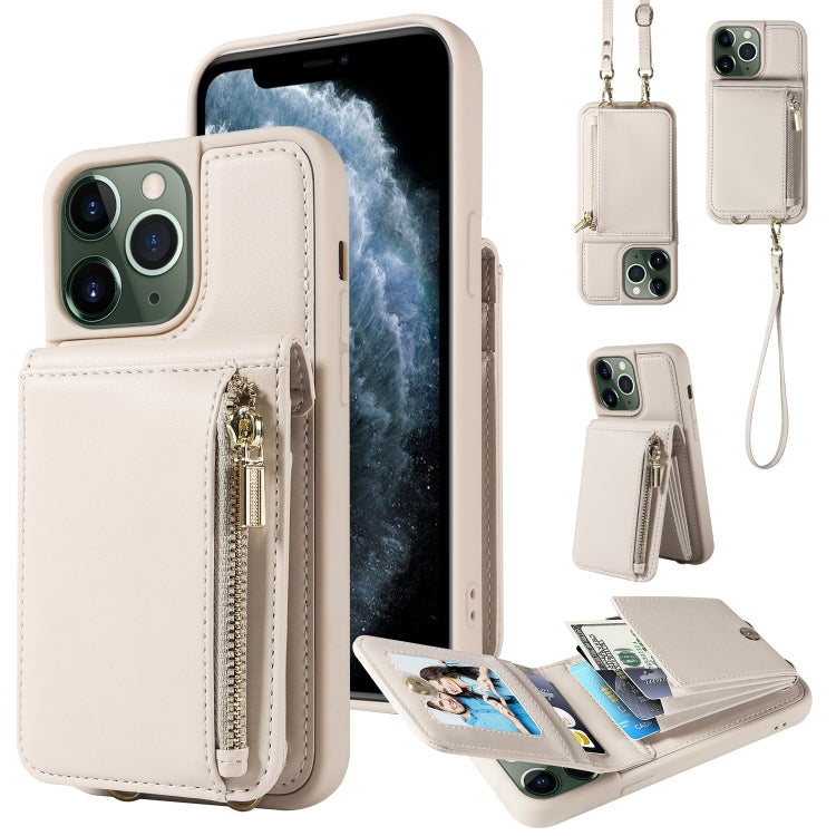 Crossbody Lanyard Zipper Wallet Leather Phone Case, For iPhone 13, For iPhone 12 / 12 Pro, For iPhone 12 Pro Max, For iPhone 11 Pro Max, For iPhone 11, For iPhone 11 Pro, For iPhone X / XS, For iPhone XR, For iPhone XS Max, For iPhone 7 Plus / 8 Plus