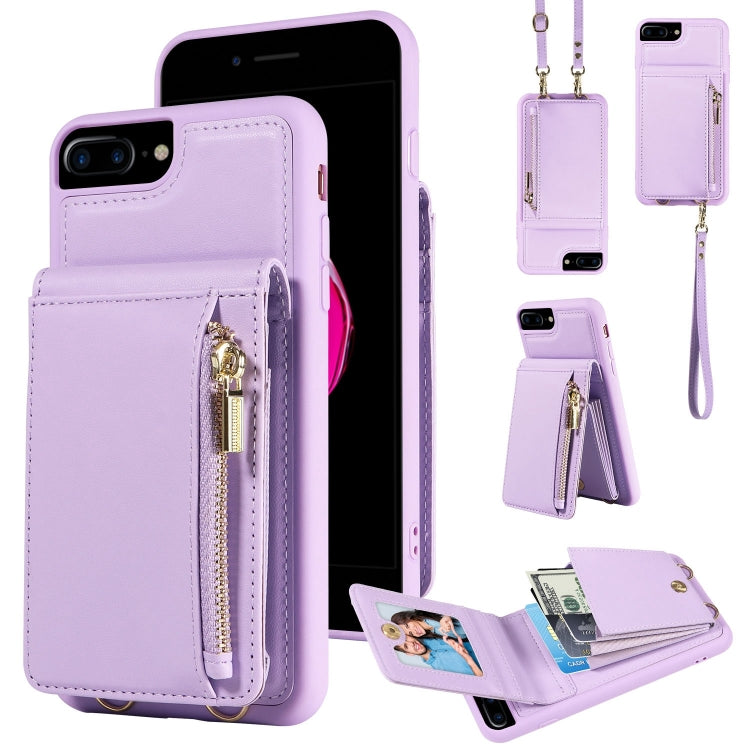 Crossbody Lanyard Zipper Wallet Leather Phone Case, For iPhone 11, For iPhone 11 Pro, For iPhone X / XS, For iPhone XR, For iPhone XS Max, For iPhone 7 Plus / 8 Plus