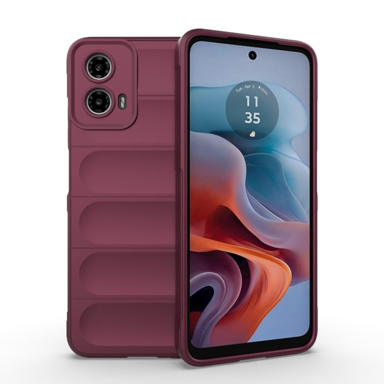 Magic Shield TPU + Flannel Phone Case, For Motorola Moto G24 4G Global, For Motorola Moto G85 5G Global, For Motorola Edge 50 Pro 5G Global, For Motorola Edge 50 Fusion 5G Global, For Motorola Moto G34 5G, For Motorola Edge 40 5G, For Motorola Moto G73...