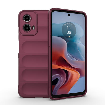 Magic Shield TPU + Flannel Phone Case, For Motorola Moto G24 4G Global, For Motorola Moto G85 5G Global, For Motorola Edge 50 Pro 5G Global, For Motorola Edge 50 Fusion 5G Global, For Motorola Moto G34 5G, For Motorola Edge 40 5G, For Motorola Moto G73...