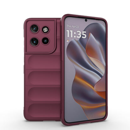 Magic Shield TPU + Flannel Phone Case, For Motorola Moto G75 5G Global, For Motorola Moto G35 5G Global, For Motorola Moto G55 5G Global, For Motorola Edge 50 Neo, For Motorola Moto G24 4G Global, For Motorola Moto G85 5G Global                        ...