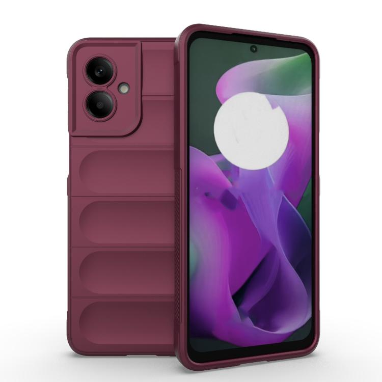 Magic Shield TPU + Flannel Phone Case, For Motorola Moto G75 5G Global, For Motorola Moto G35 5G Global, For Motorola Moto G55 5G Global, For Motorola Edge 50 Neo, For Motorola Moto G24 4G Global, For Motorola Moto G85 5G Global                        ...
